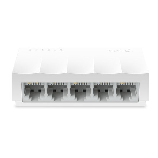 TP-Link LS1005 5-Port 10/100Mbps Desktop Switch | Energy-Efficient, Silent, and Hassle-Free Network Expansion