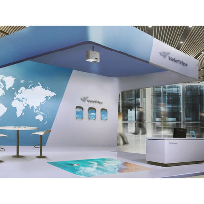 ViewSonic LS740W | 5,000 ANSI Lumens WXGA Laser Installation Projector | 30,000 Hours Lifespan, 300" Screen