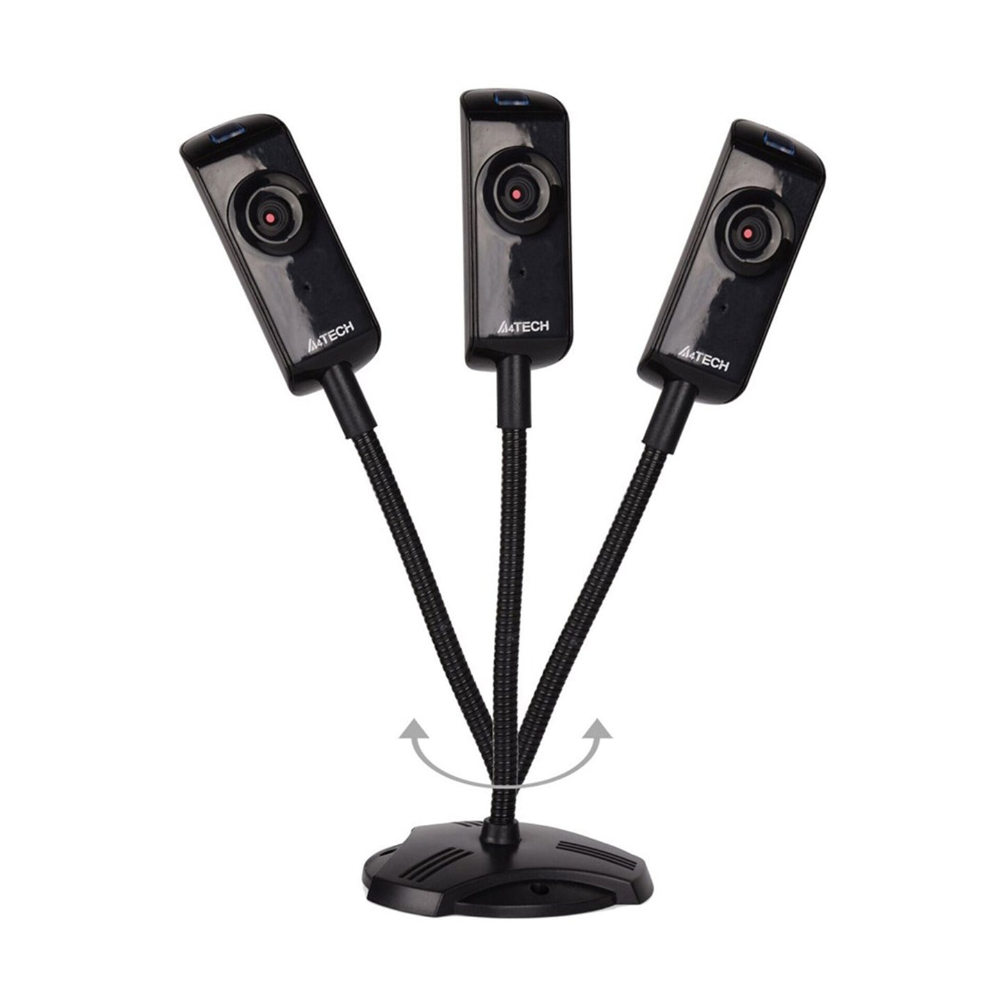 A4TECH PK-810G ANTI-GLARE 1.6M WEBCAM 480P BUILT-IN MICROPHONE BLACK