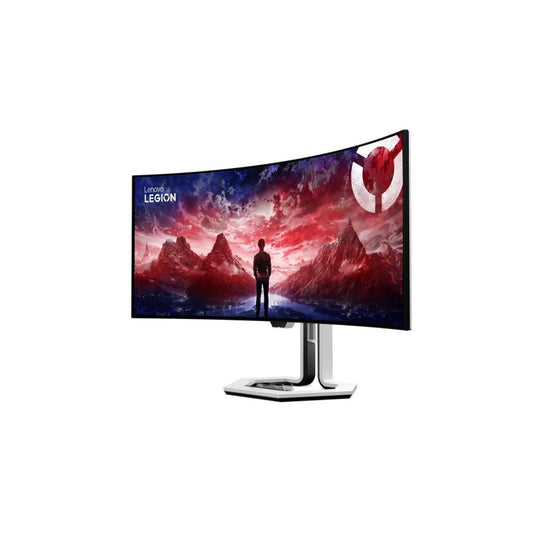 Lenovo Legion Pro 34WD-10 Gaming Monitor | 34" WQHD OLED | 3440×1440 | 240Hz | 0.03ms | 800R Curved | DisplayHDR True Black 400 | 98.5% DCI-P3 | 99% sRGB | HDMI 2.1 | DisplayPort 1.4 | USB-C 140W | 2.5GbE | KVM