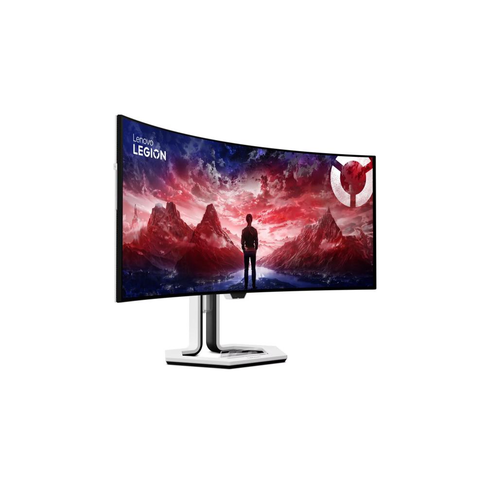 Lenovo Legion Pro 34WD-10 Gaming Monitor | 34" WQHD OLED | 3440×1440 | 240Hz | 0.03ms | 800R Curved | DisplayHDR True Black 400 | 98.5% DCI-P3 | 99% sRGB | HDMI 2.1 | DisplayPort 1.4 | USB-C 140W | 2.5GbE | KVM
