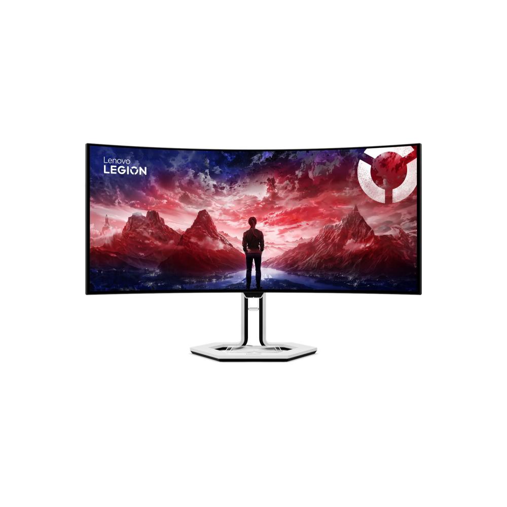 Lenovo Legion Pro 34WD-10 Gaming Monitor | 34" WQHD OLED | 3440×1440 | 240Hz | 0.03ms | 800R Curved | DisplayHDR True Black 400 | 98.5% DCI-P3 | 99% sRGB | HDMI 2.1 | DisplayPort 1.4 | USB-C 140W | 2.5GbE | KVM