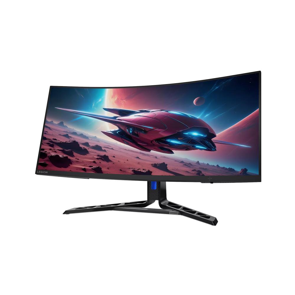 Lenovo Legion R34w-30 34" WQHD UltraWide Gaming Monitor | 180Hz | 0.5ms MPRT | 1500R Curved | 99% sRGB | 3W Speakers