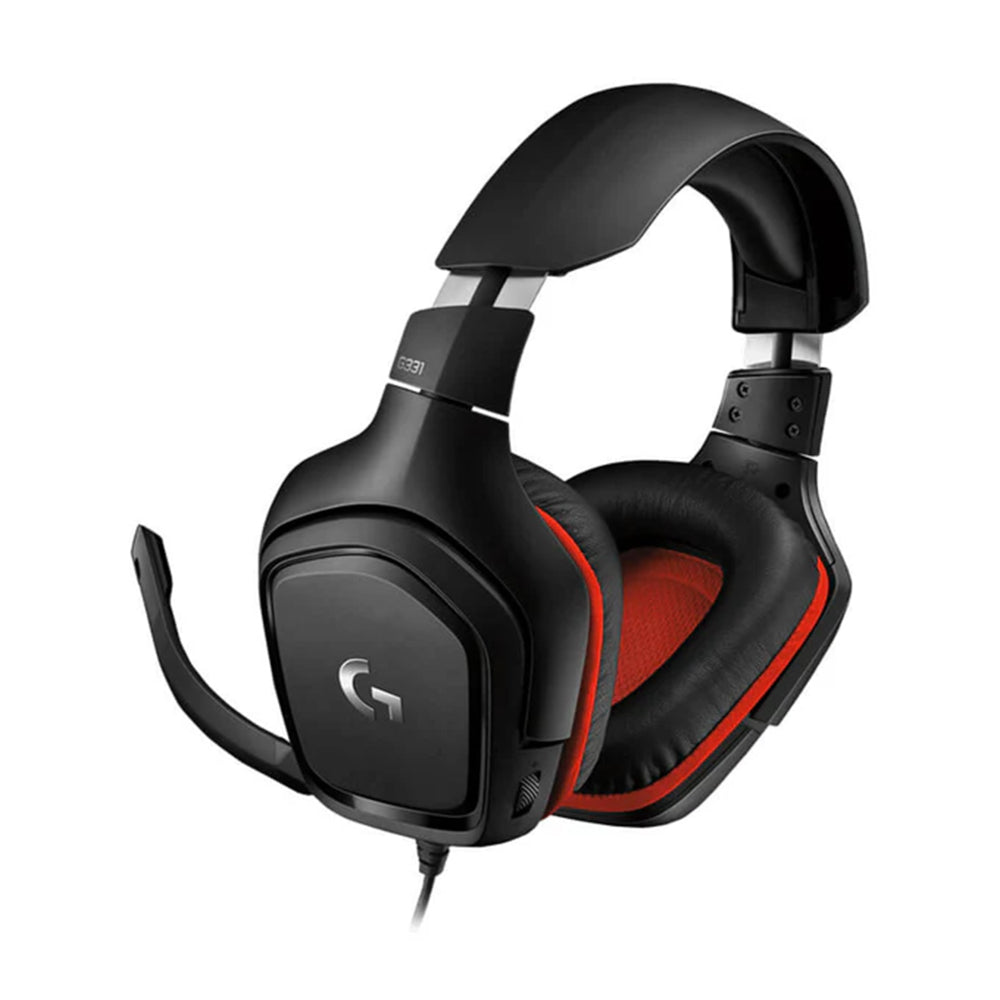 Logitech G331 | Stereo Gaming Headset | 50mm Drivers | Flip-to-Mute Mic | Multi-Platform Compatibility | Lightweight Comfort