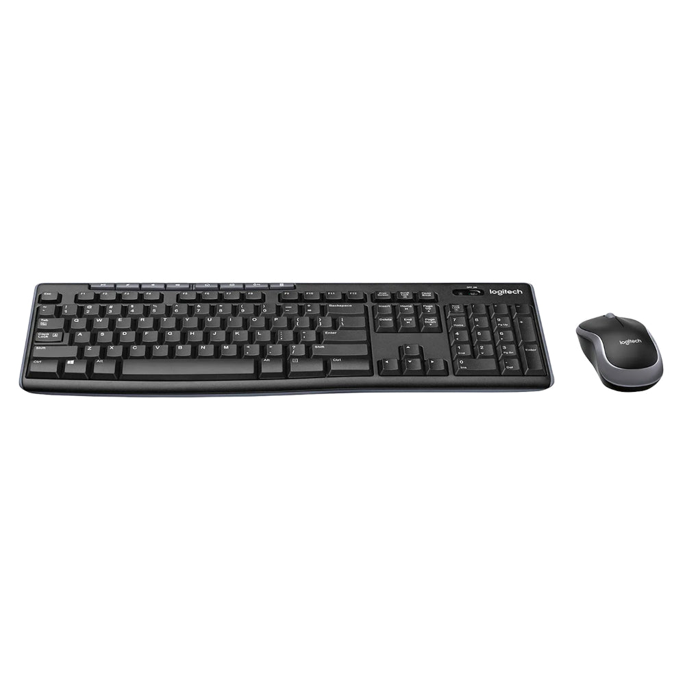 Logitech MK270 Wireless Combo | Full-Size Keyboard + Compact Mouse | 2.4GHz Wireless | Plug-and-Play Nano Receiver | 36-Month Battery | Reliable Everyday Performance