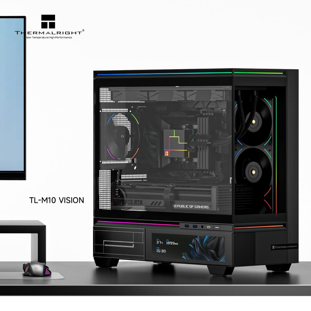 Thermalright TL-M10 VISION PC Case | M10 Series | PC Gaming Case | Thermalright