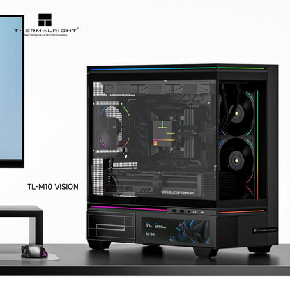 Thermalright TL-M10 VISION PC Case | M10 Series | PC Gaming Case | Thermalright