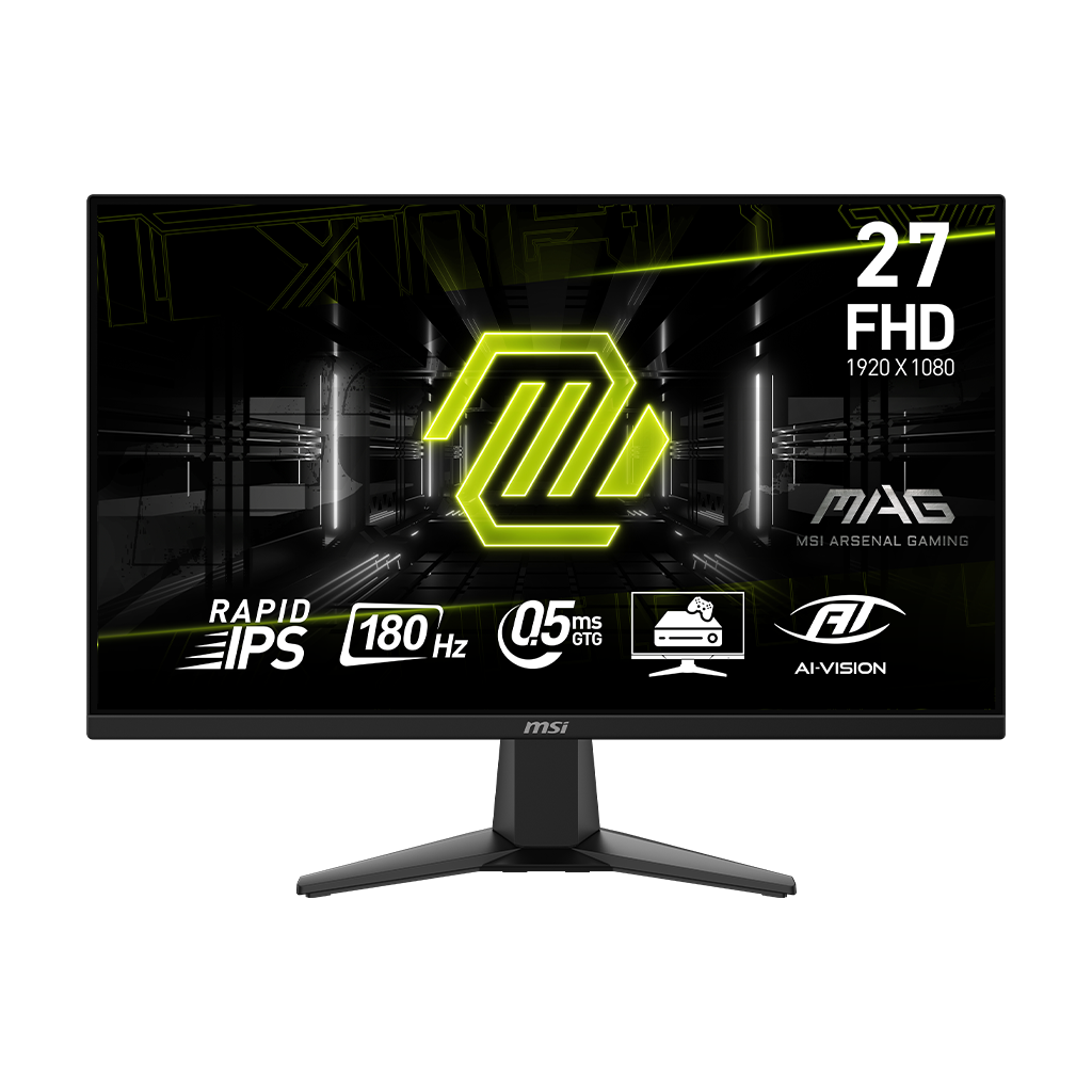 MSI MAG 275F | 27" FHD 180Hz Rapid IPS Gaming Monitor