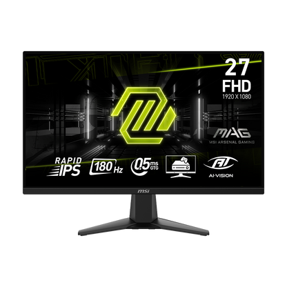 MSI MAG 275F | 27" FHD 180Hz Rapid IPS Gaming Monitor