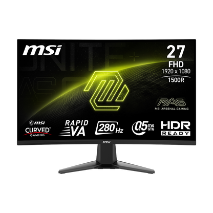 MSI MAG 276CXF | 27" FHD 280Hz Curved Gaming Monitor