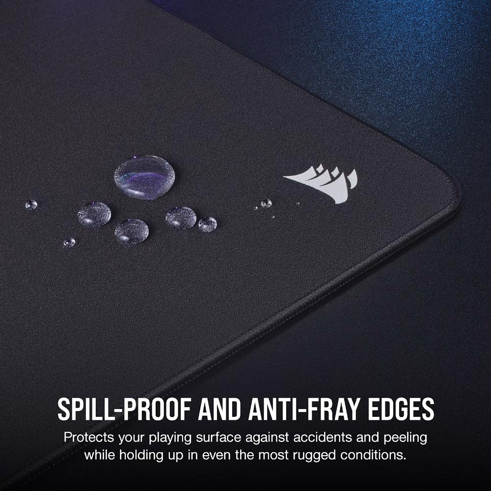 CORSAIR MM500 v2 Hybrid Cloth Gaming Mouse Pad – Large | High-Density Hybrid Cloth Surface | Spill-Proof Coating | Anti-Fray Edges | 450 × 400mm