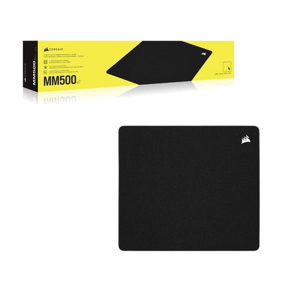 CORSAIR MM500 v2 Hybrid Cloth Gaming Mouse Pad – Large | High-Density Hybrid Cloth Surface | Spill-Proof Coating | Anti-Fray Edges | 450 × 400mm