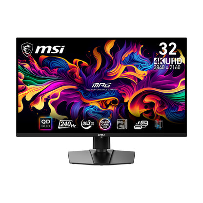 MSI MPG 321URX | 32" QD OLED | 3840 x 2160 (UHD), 240Hz, 0.03ms GTG, AMD Free - Sync 4K