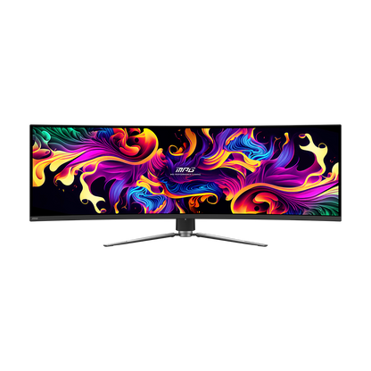 MSI MPG 491CQPX QD-OLED | 49" DQHD 240Hz Curved Gaming Monitor