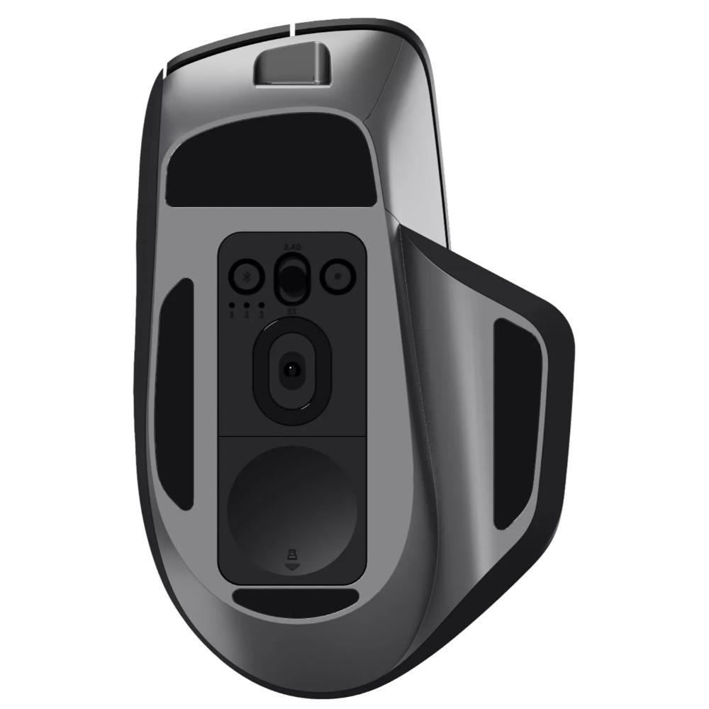 Rapoo MT760M Multi-Mode Wireless Optical Mouse | 4000 DPI | 10 Programmable Buttons | Bluetooth 4.0/5.0 & 2.4GHz | Rechargeable 800mAh Battery