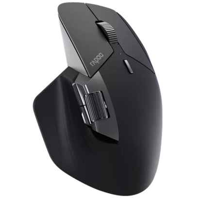 Rapoo MT760M Multi-Mode Wireless Optical Mouse | 4000 DPI | 10 Programmable Buttons | Bluetooth 4.0/5.0 & 2.4GHz | Rechargeable 800mAh Battery