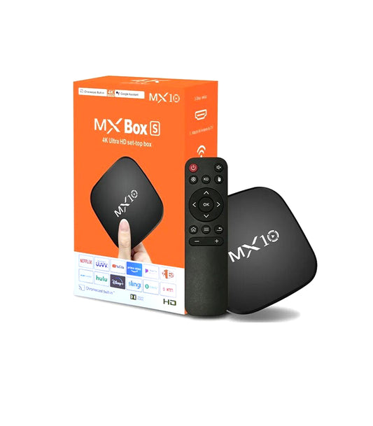 MX10 Box S Android TV 11.0 Version 1+8GB