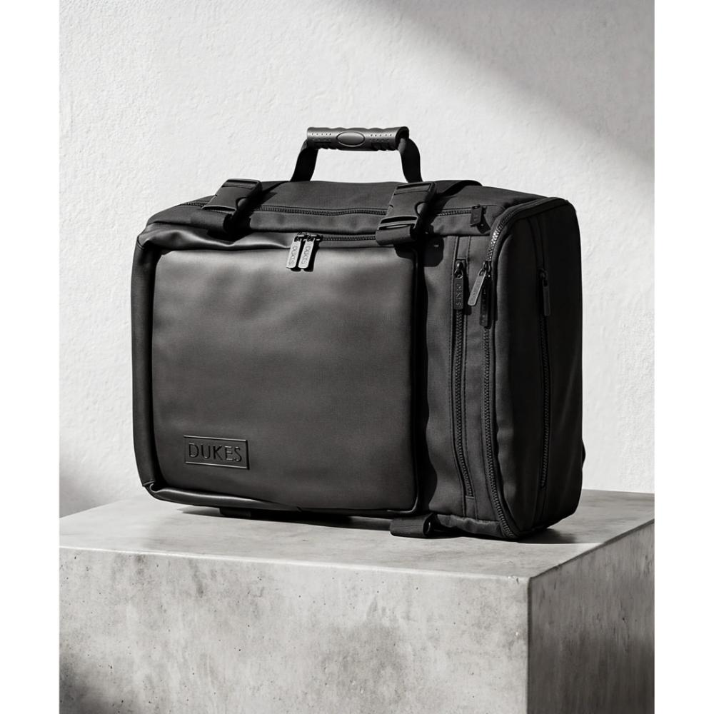 DUKES NOMAD 39L Travel Bag | Briefcase & Backpack | Water-Resistant | Heavy-Duty Oxford Fabric | Modular Strap System | Travel Organizer