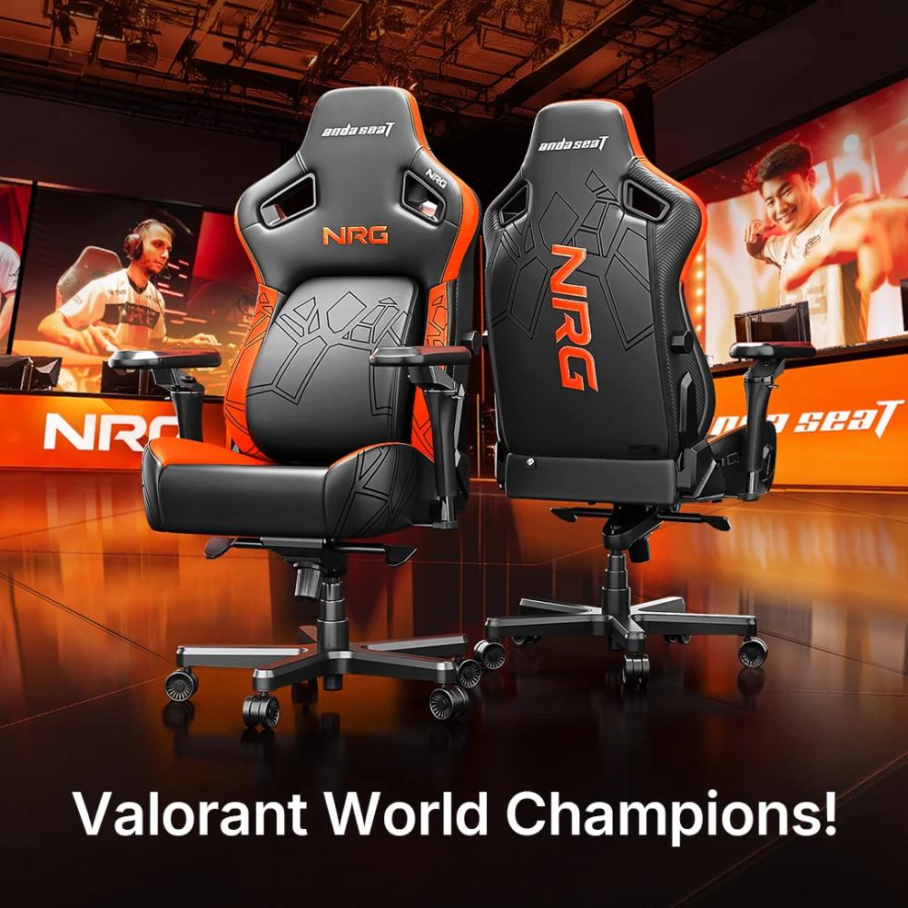 AndaSeat Kaiser 4 V2 Gaming Chair | 6D Armrests | Pop-Out 4-Way Lumbar Support | Magnetic Head Pillow | Premium Ergonomic Gaming & Office Chair