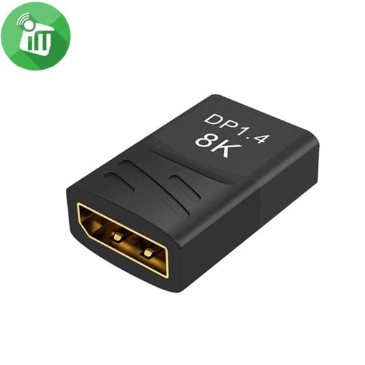 Onten DP82 | DisplayPort 1.4 Female to Female Coupler | 8K@60Hz | 4K@144Hz | Gold-Plated Connectors | Aluminum Alloy Shell | Plug &amp; Play | For Monitors, GPUs, AV Systems