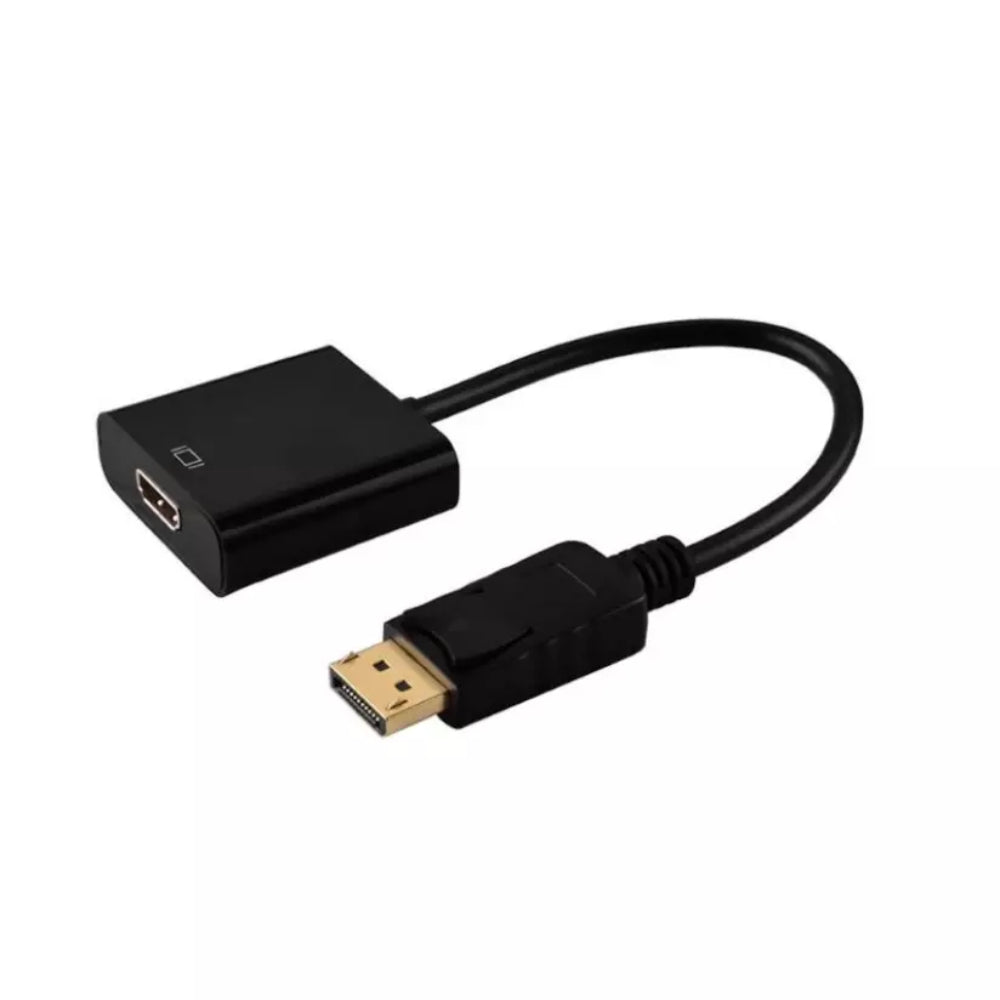 Onten OTN-5117 | DisplayPort to HDMI Adapter Cable | 4K@30Hz | Gold-Plated Connectors | Plug & Play | For Desktop PCs, Laptops, Graphic Cards, Monitors, TVs, Projectors