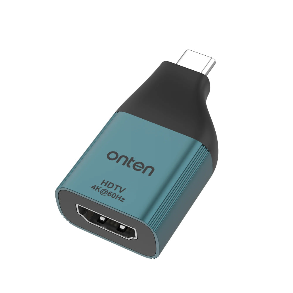 Onten OTN-UC102 | USB-C to HDMI Adapter | 4K@60Hz Ultra HD | Plug & Play | For MacBook, Surface, Dell XPS, HP Spectre, USB-C Laptops/Tablets
