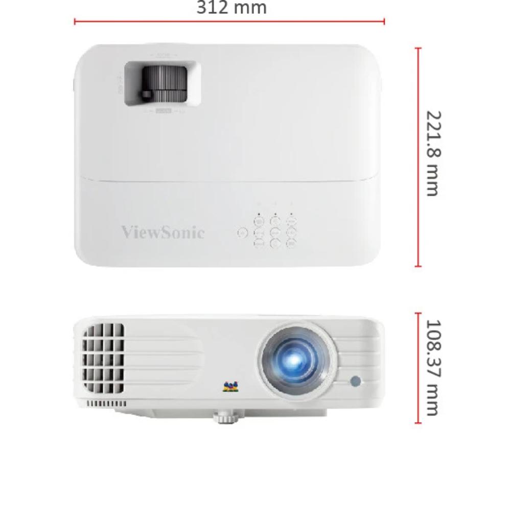 ViewSonic PG706HD | 4000 ANSI Lumens 1080p Business Projector, Vertical Lens Shift | Dual HDMI, 20,000 Lamp Hours