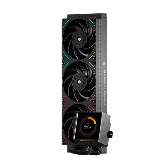 Thermalright Peerless Vision 360 UB ARGB White & Black 360mm AIO Liquid CPU Cooler | 3.95" LCD Screen | Wireless Splicing Fan