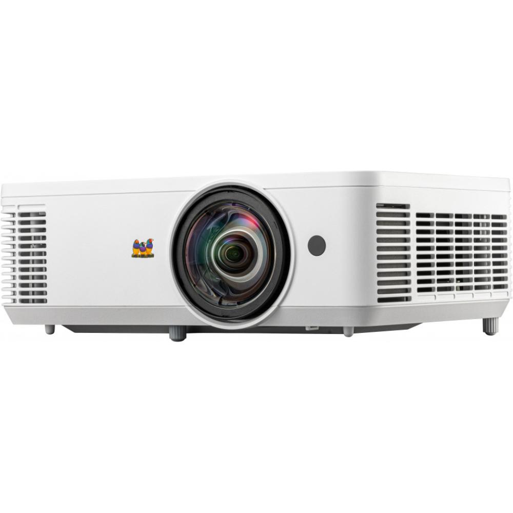 ViewSonic PS502W | 4,000 ANSI Lumens, WXGA, 0.52 Short Throw, Up to 300" Screen | Dual HDMI, USB Power, 16W Speaker