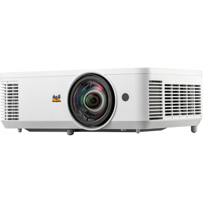 ViewSonic PS502W | 4,000 ANSI Lumens, WXGA, 0.52 Short Throw, Up to 300" Screen | Dual HDMI, USB Power, 16W Speaker