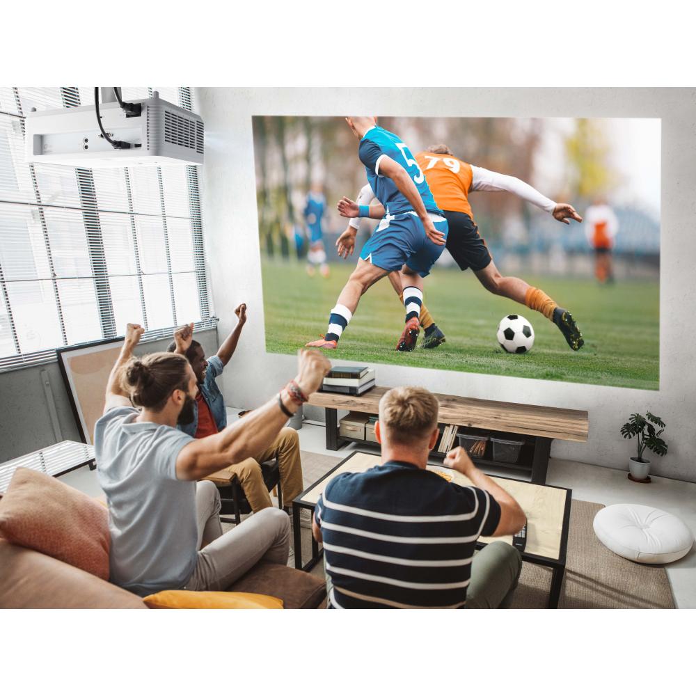 ViewSonic PX704HD | 4,000 ANSI Lumens 1080p Home & Business Projector | 300” Display, Dual HDMI, Auto Keystone