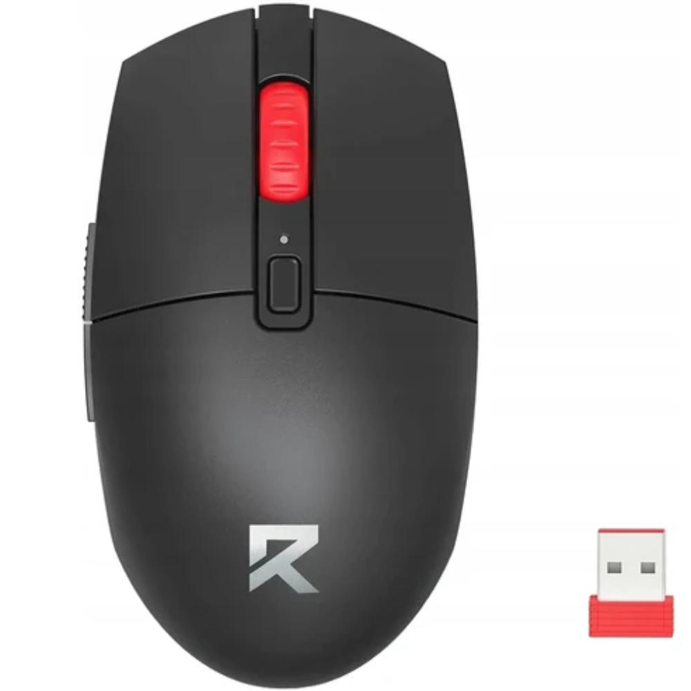 Redragon BM-2839 Wireless Office Mouse | 1600 DPI | 2.4GHz Wireless | 6 Buttons | Programmable Buttons | Ergonomic Design | Black