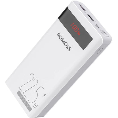 ROMOSS Sense 8PF 30000mAh 22.5W PD Power Bank | Premium Ultra‑Capacity Charger