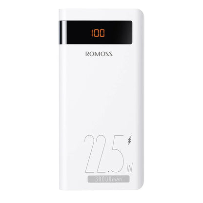 ROMOSS Sense 8PF 30000mAh 22.5W PD Power Bank | Premium Ultra‑Capacity Charger