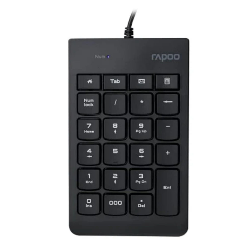 Rapoo K10 | Numeric Keyboard – Black