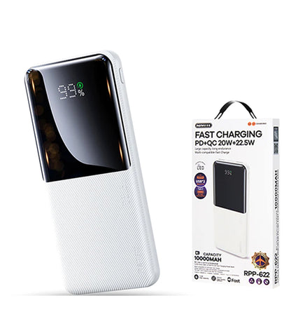 Remax Rpp-622 20w+22.5w Pd+QC Fast Charge Power Bank 10000mah