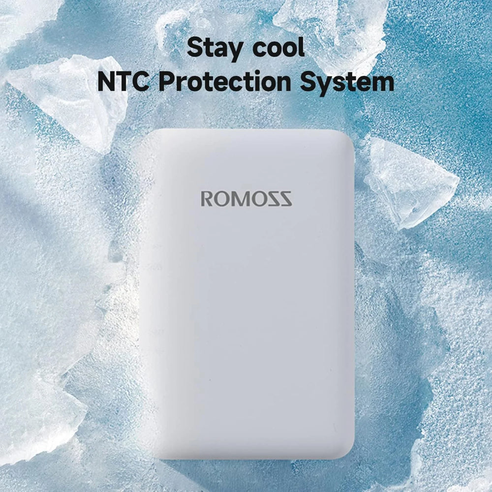 ROMOSS 10000mAh Magnetic Power Bank | Premium Magnetic Wireless Charger