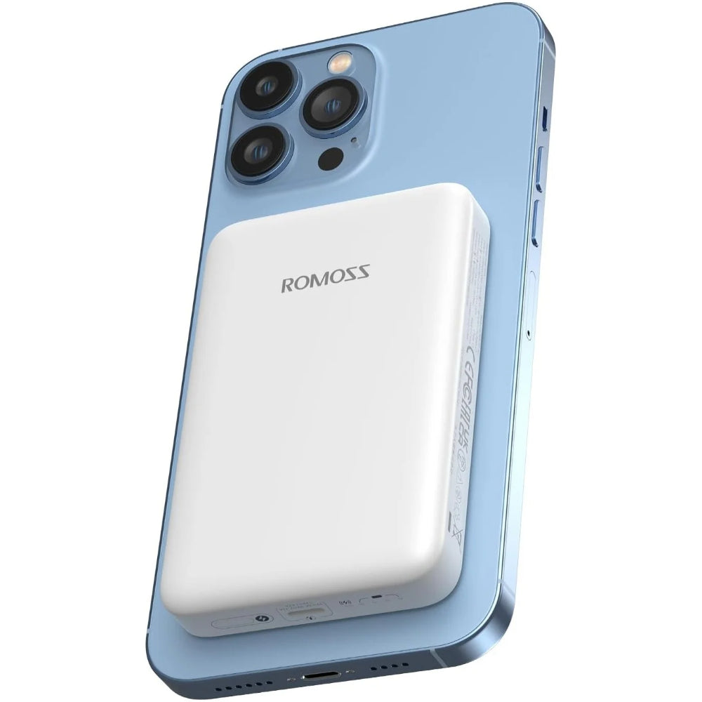 ROMOSS 10000mAh Magnetic Power Bank | Premium Magnetic Wireless Charger