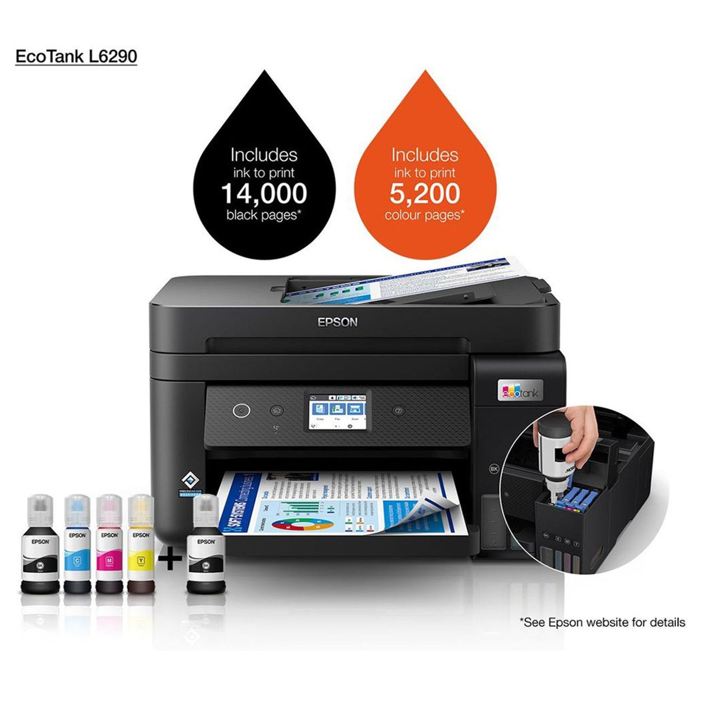 Epson EcoTank L6290 | 4-in-1 Office Ink Tank Printer