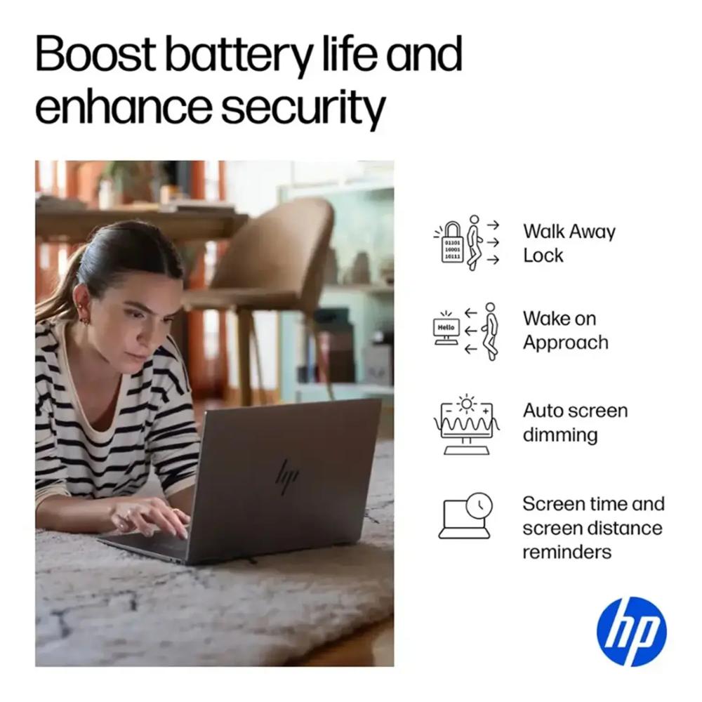 HP OmniBook X Flip 16-as0023dx 2-in-1 Copilot+ PC | Intel Core Ultra 7 256V | 16GB RAM | 1TB SSD | 16" Touch Display | Eclipse Gray (B5UH1UA)