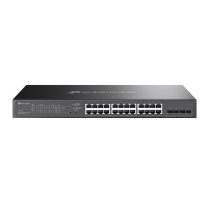 TP-Link SG2428LP Omada 28-Port Gigabit Smart Switch with 16-Port PoE+ | Cloud-Managed PoE+, Advanced Routing, and Silent Enterprise Performance