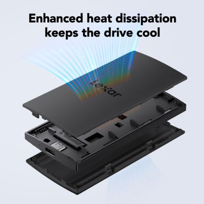 Lexar® SL300 Portable SSD | Up to 1050MB/s Read | USB 3.2 Gen 2 | Compact High-Speed External SSD