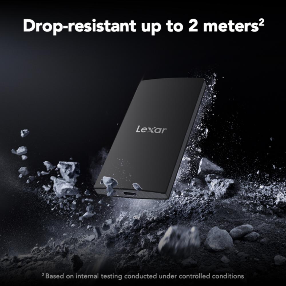 Lexar® SL300 Portable SSD | Up to 1050MB/s Read | USB 3.2 Gen 2 | Compact High-Speed External SSD