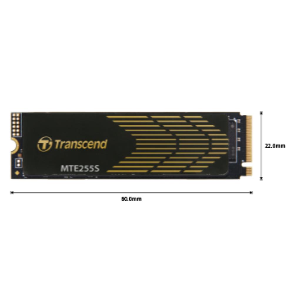 Transcend PCIe SSD 255S M.2 NVMe SSD | PCIe Gen4 x4