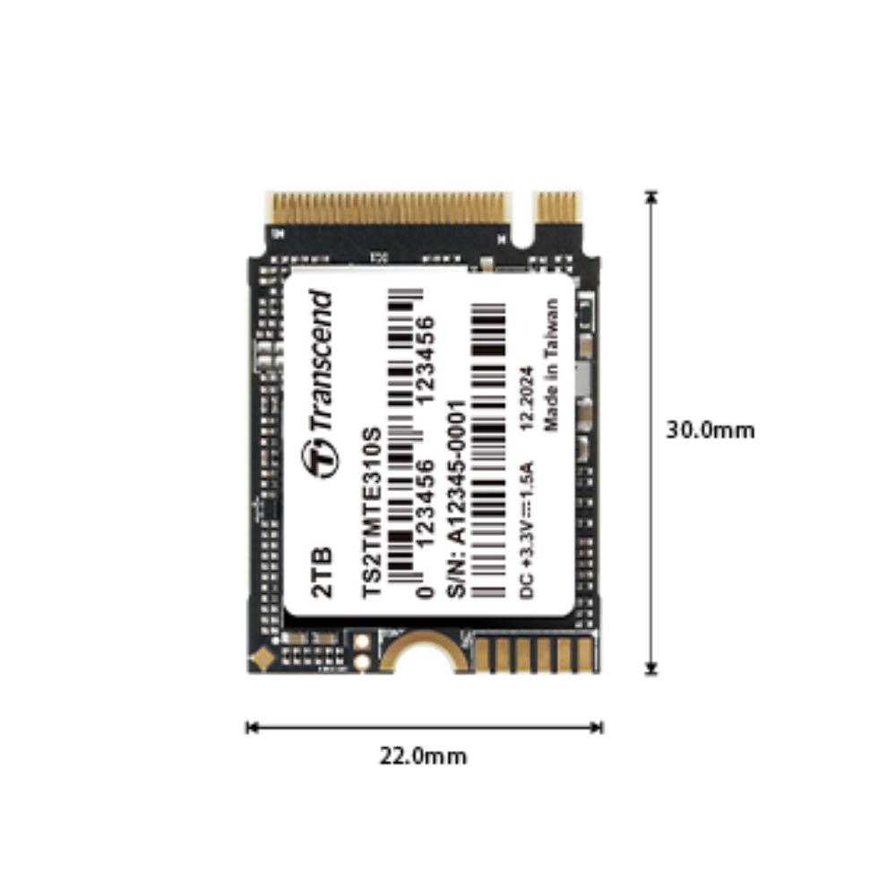 Transcend MTE310S PCIe 4.0 M.2 SSD | M.2 2230 | 1TB