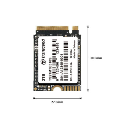 Transcend MTE310S PCIe 4.0 M.2 SSD | M.2 2230 | 1TB