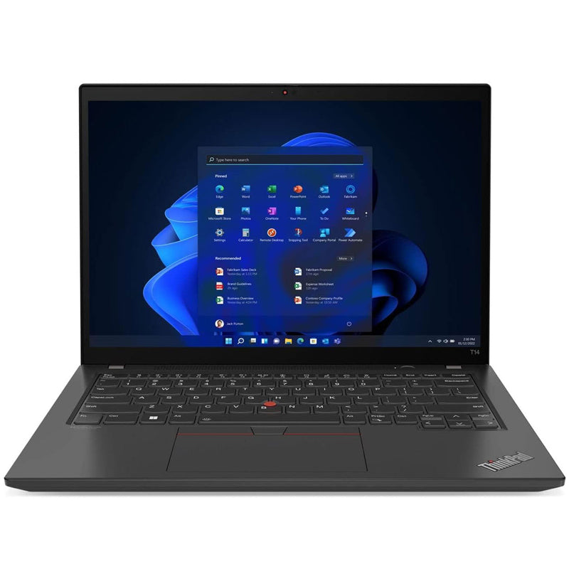 Lenovo ThinkPad T14 Gen 5 | Intel Core Ultra 7 155U | 16GB RAM | 512GB SSD | Intel Graphics | 14” WUXGA IPS | FreeDOS | Black | 3Y