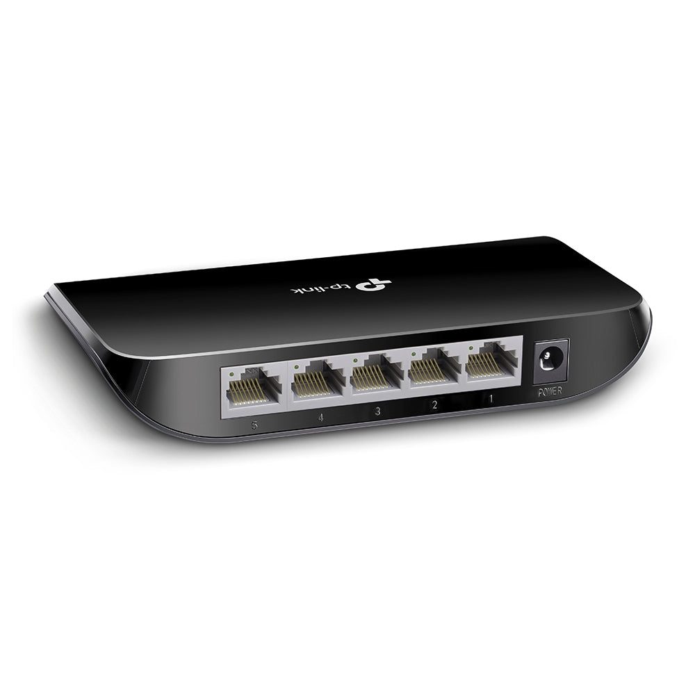 TP-Link TL-SG1005D 5-Port Gigabit Desktop Switch | High-Speed, Energy-Efficient, and Effortless Network Expansion