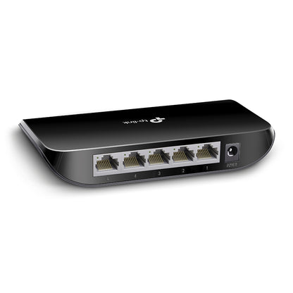 TP-Link TL-SG1005D 5-Port Gigabit Desktop Switch | High-Speed, Energy-Efficient, and Effortless Network Expansion