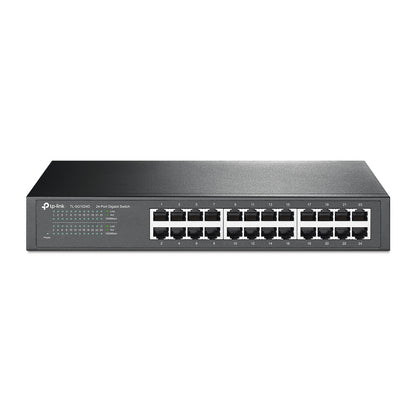 TP-Link TL-SG1024D 24-Port Gigabit Desktop/Rackmount Switch | High-Density, Energy-Efficient, and Plug-and-Play Network Expansion